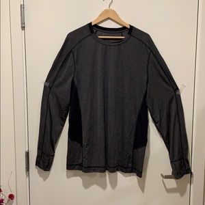 Lululemon shirt with shoulder detail